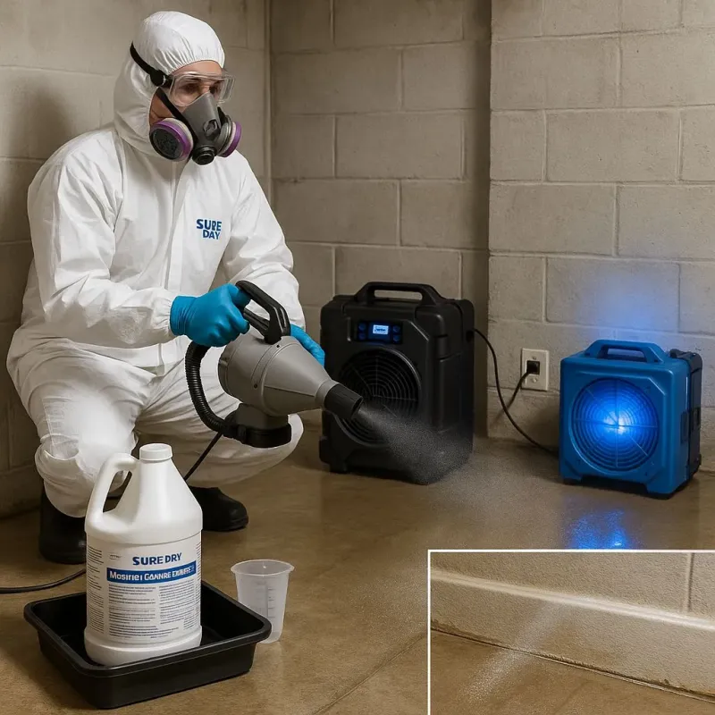 Sanitization and Odor Removal process in Stickney, IL
