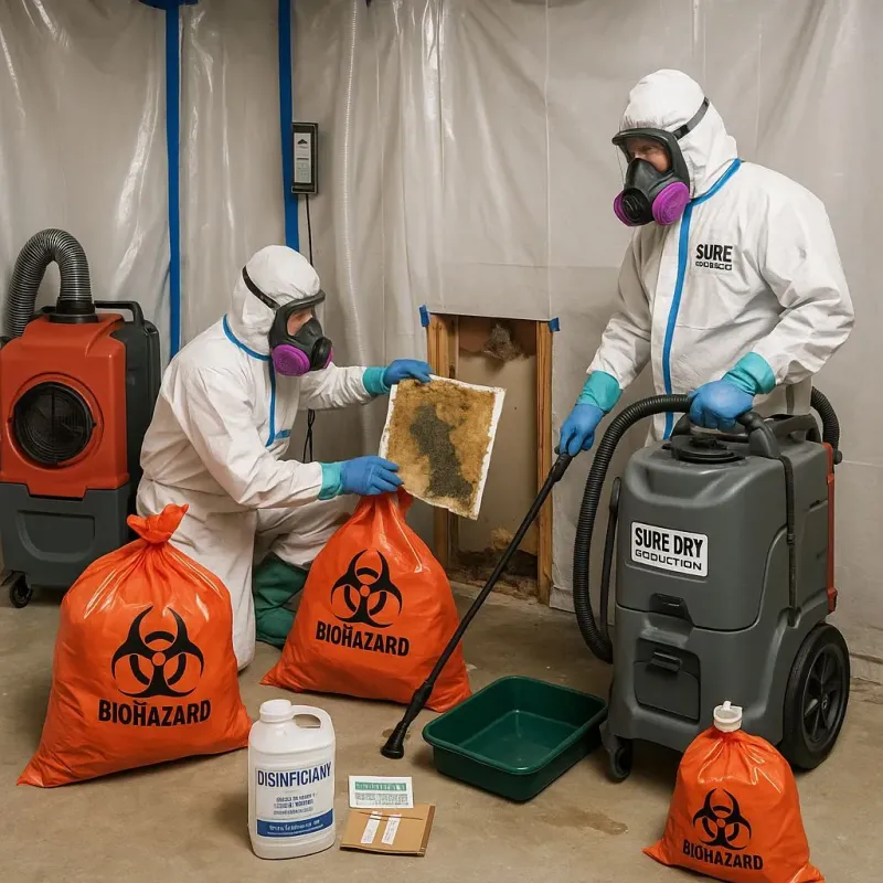 Contaminated Water Handling Protocols process in Stickney, IL